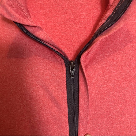 Matte Grey 1/4 Zip Front Pullover Men’s Golf Shirt. Size L - Picture 5 of 8